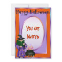 Halloween Witch Party Invitation by Spice Halloween Witch Party Invitation