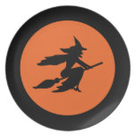 Halloween Witch Party Plates