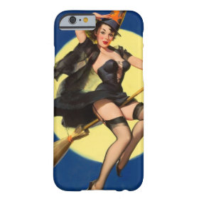 Halloween Witch Pin Up Girl Barely There iPhone 6 Case