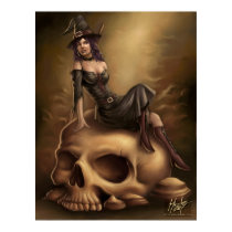 Halloween Witch Poster posters