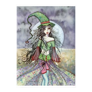 Halloween Witch Poster Print by Molly Harrison print