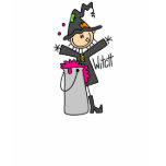 Halloween Witch Stick Figure Shirt