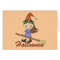 Halloween Witch T-shirts and Gifts cards