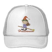 Halloween Witch T-shirts and Gifts hats