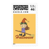 Halloween Witch T-shirts and Gifts stamps