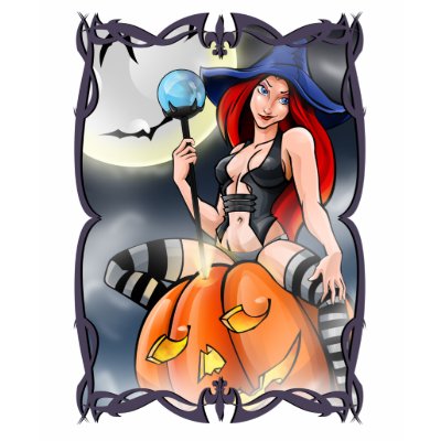 Halloween Witch Tee Shirts by emboyd