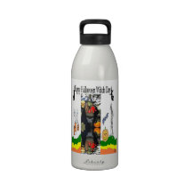 Halloween Witch Water Bottles