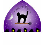 Halloween Witches' Black Cat T-Shirt Halloween Witches' Black Cat T-Shirt