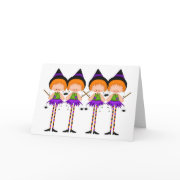 Halloween Witches card