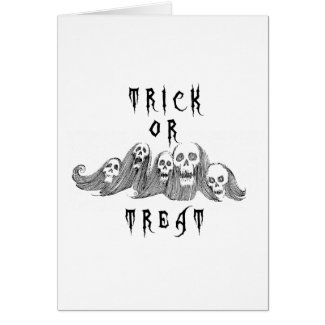 Halloween Witches Trick or Treat Greeting Card