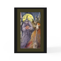 Halloween witchs cards