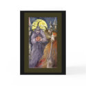 Halloween witchs cards