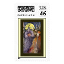 Halloween witchs postage