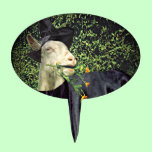 Halloween Wizard Goat Cake Topper cake picks