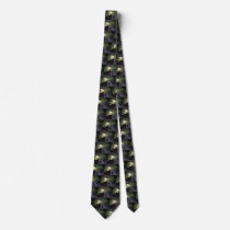 Halloween Wizard Goat Custom Tie