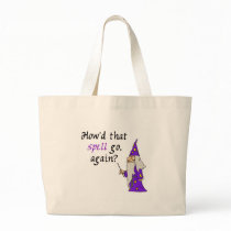 Halloween Wizard Tote Bag