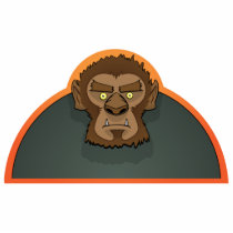 Halloween Wolfman Design photo sculptures