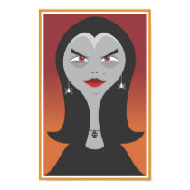 Halloween Woman posters by vintagehalloween Halloween Woman posters
