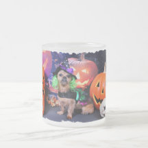 Halloween - YorkiePekeX - Clara Tazas De Café