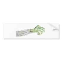 Halloween Zombie Arm Bumper Stickers