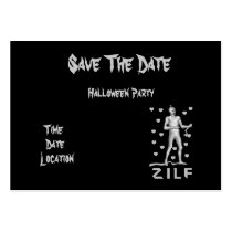 Halloween Zombie Business Card Templates