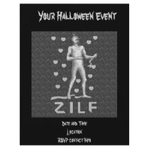 Halloween Zombie Custom Flyer