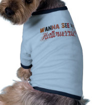 halloweenie Funny Halloween pet clothing