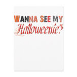 halloweenie Funny Halloween Postcard