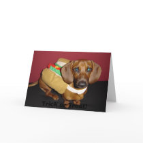 Halloweenie, Trick or Treat! cards