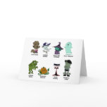 Halloweenies Blank Note Card