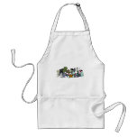 Halloweenies Group Photo Apron