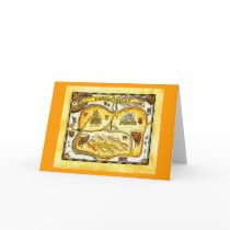 Halloweenland Map Halloween Card