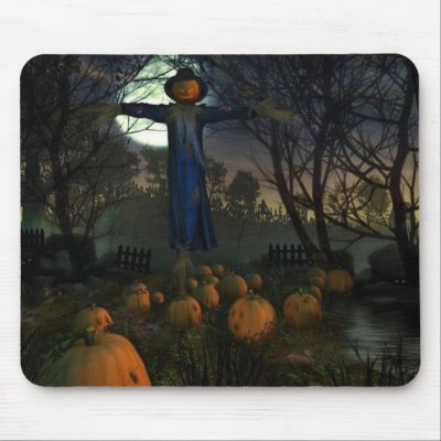 Halloweens Harvest Mouse Mats by MANolan