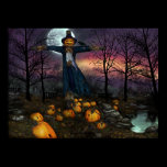Halloweens Harvest -Scarecrow Poster