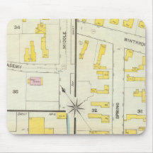 Hallowell, Kennebec County, and Maine Mousepads