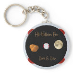 Hallows Disk lable Key Chain