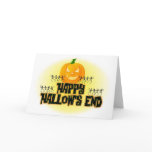 Hallow's End Greeting Card Hallow's End Greeting Card