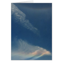 Haloes in sky cards