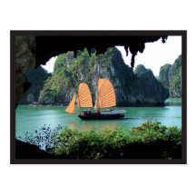 Halong Bay - Postal card Post Card