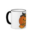 Haloween Mug - Black Cat in Pumpkin mug