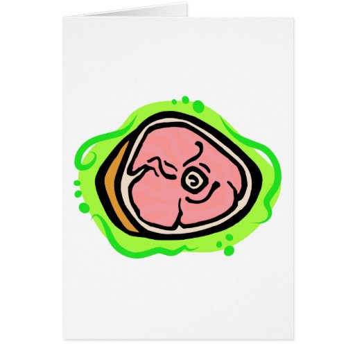 Ham Greeting Card