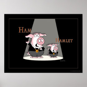 HAM/HAMLET poster by Sandra Boynton