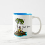 Ham on Island with Rig Mug  Customize It! mugs