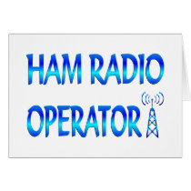 Ham Radio Operator Greeting Cards