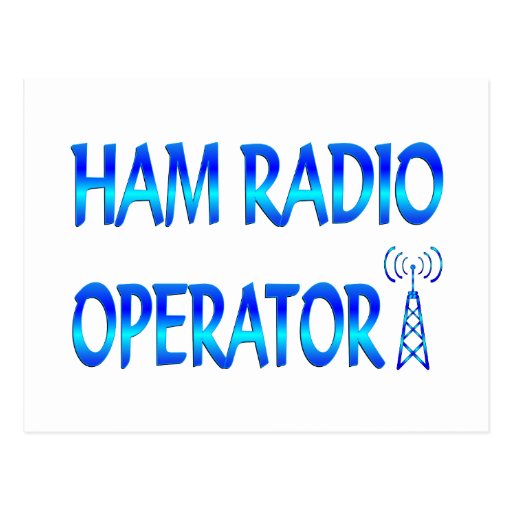Ham Radio Postcards &amp; Postcard Template Designs | Zazzle