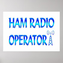 Ham Radio Operator Print
