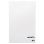 Ham Customized Stationery