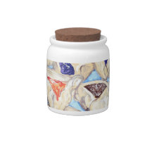 hamantaschen cookie jar candy jars