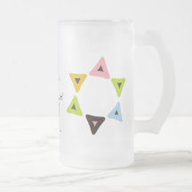 Hamantaschen Designs Beer Stein Mug