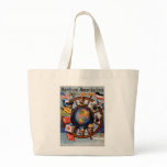 Hamburg Amerika Line Poster bags